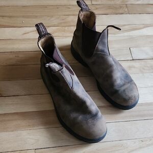 Brown Leather Men's Boots
